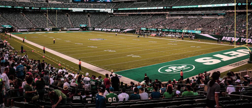 New York Jets NFL stadium packed crowd