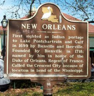 new orleans sign